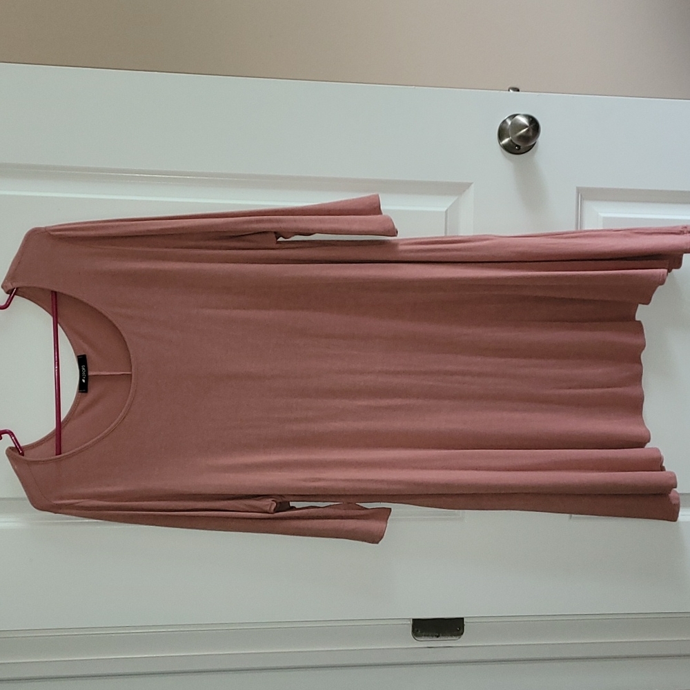 Mauve 3/4 sleeve dress